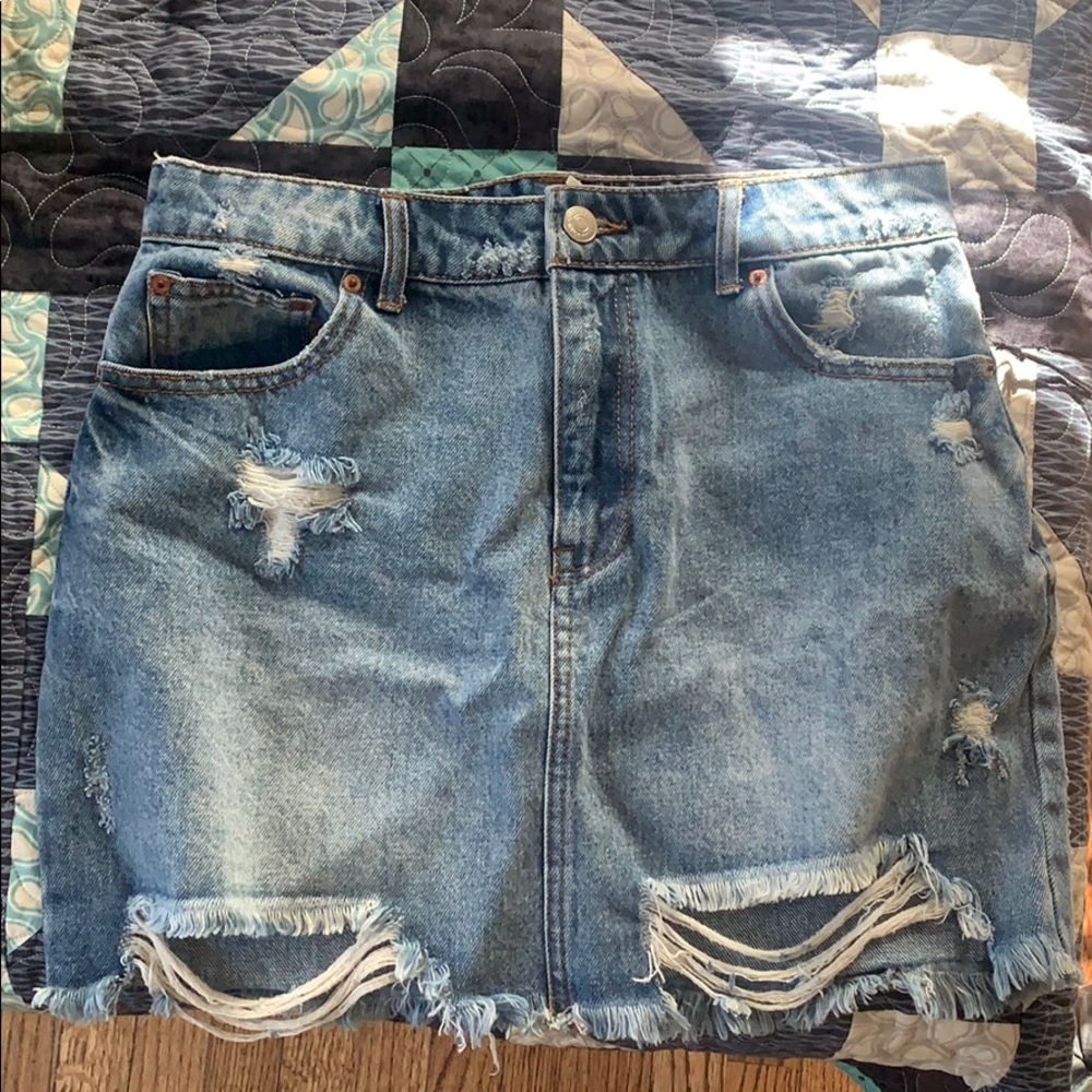 Jean skirt!